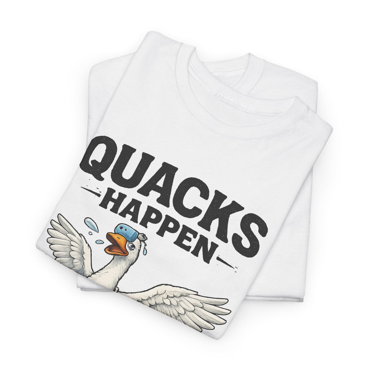 “Quacks Happen” Diabetes T-Shirt – Funny Diabetic Duck Graphic Tee