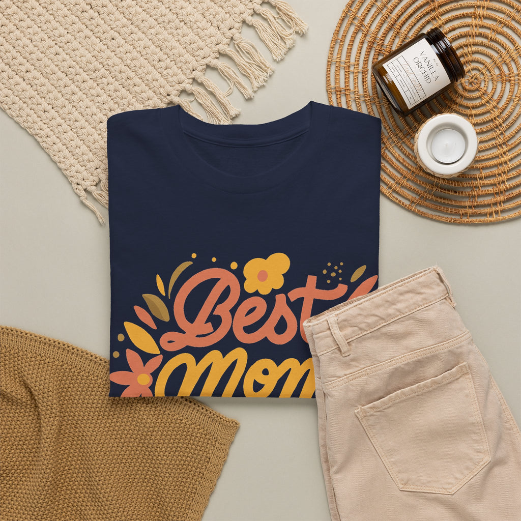 “Best Mom Ever” T-Shirt – Floral Mother’s Day Gift Graphic Tee