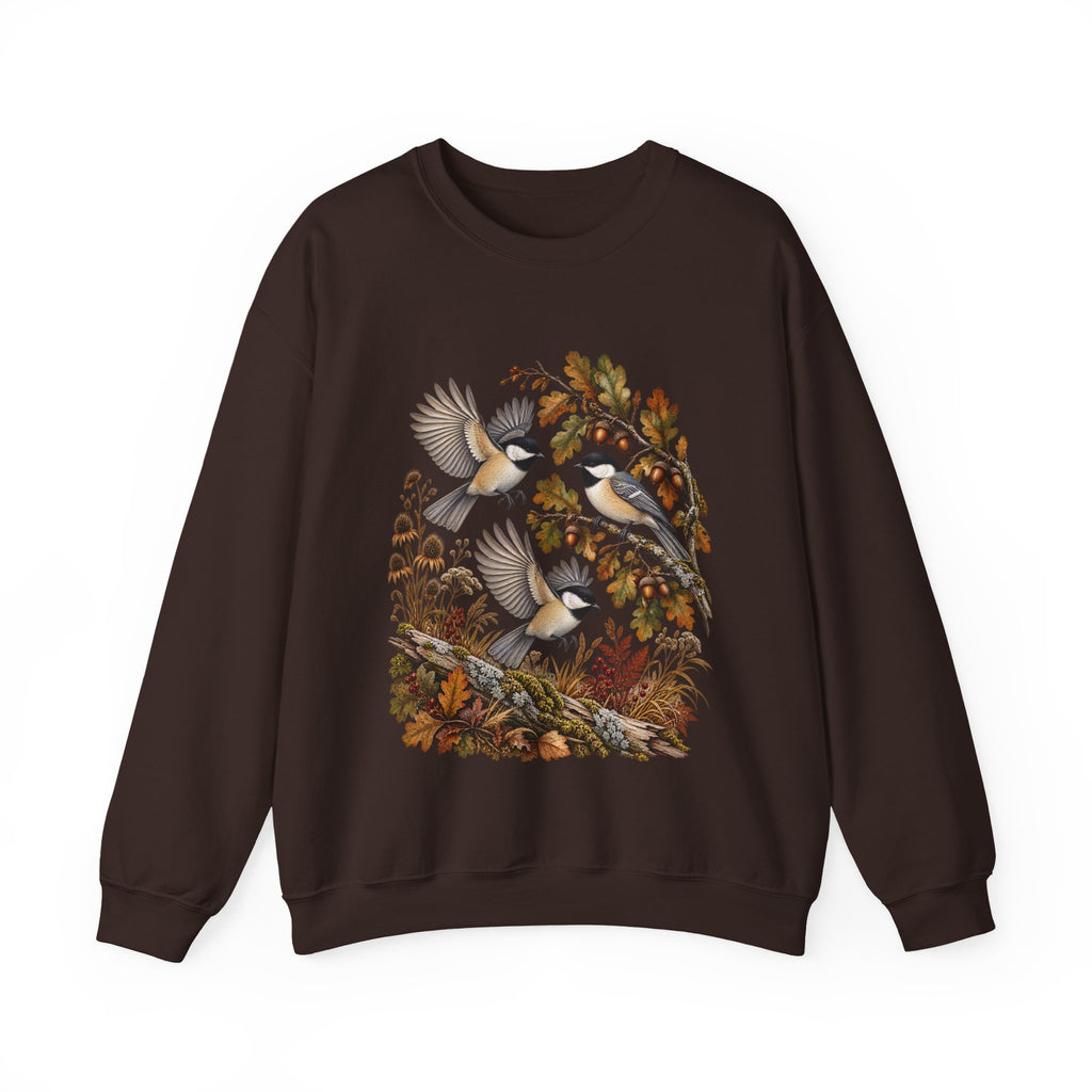 Woodland Birds Sweatshirt – Autumn Nature Design