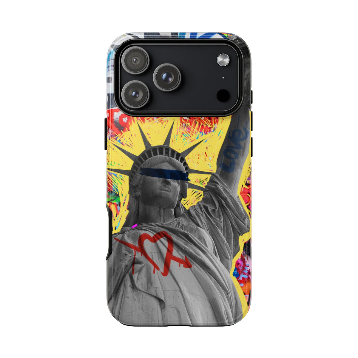 New York Street Art Phone Case – Statue of Liberty Tough Case