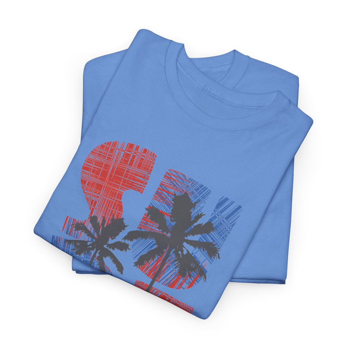 California Surf T-Shirt – Retro Surfboard & Palm Trees Graphic Tee