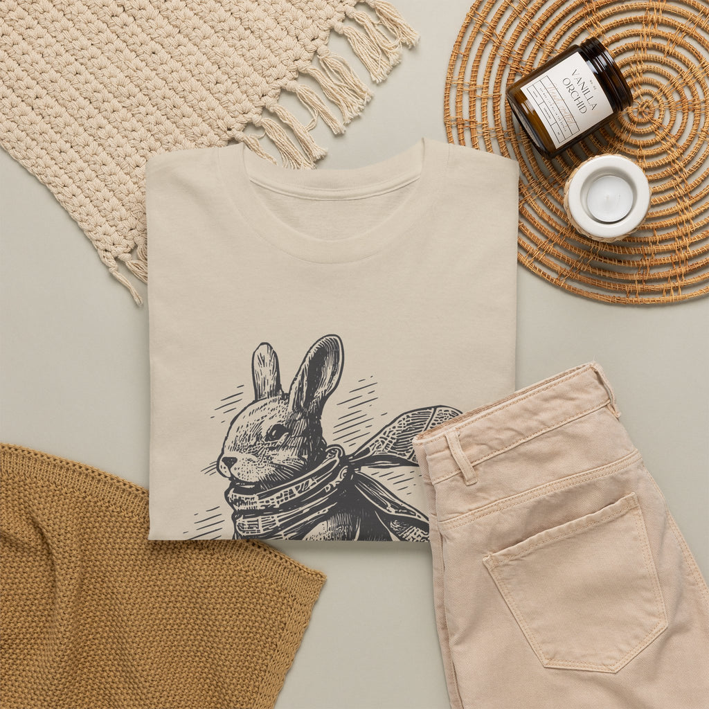 Bicycle Bunny T-Shirt – Funny Vintage Rabbit Graphic Tee