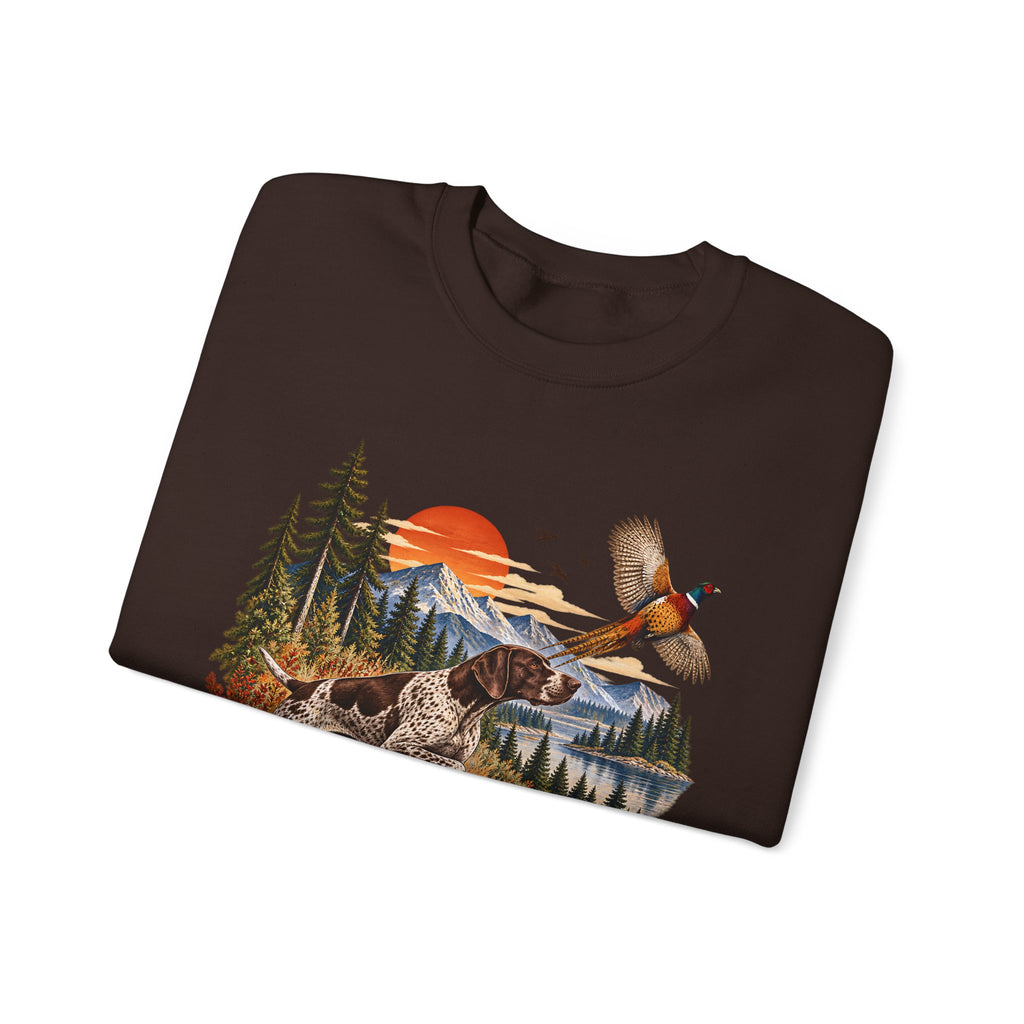Hunting Dog & Pheasant Sweatshirt – Outdoor Hunter Design