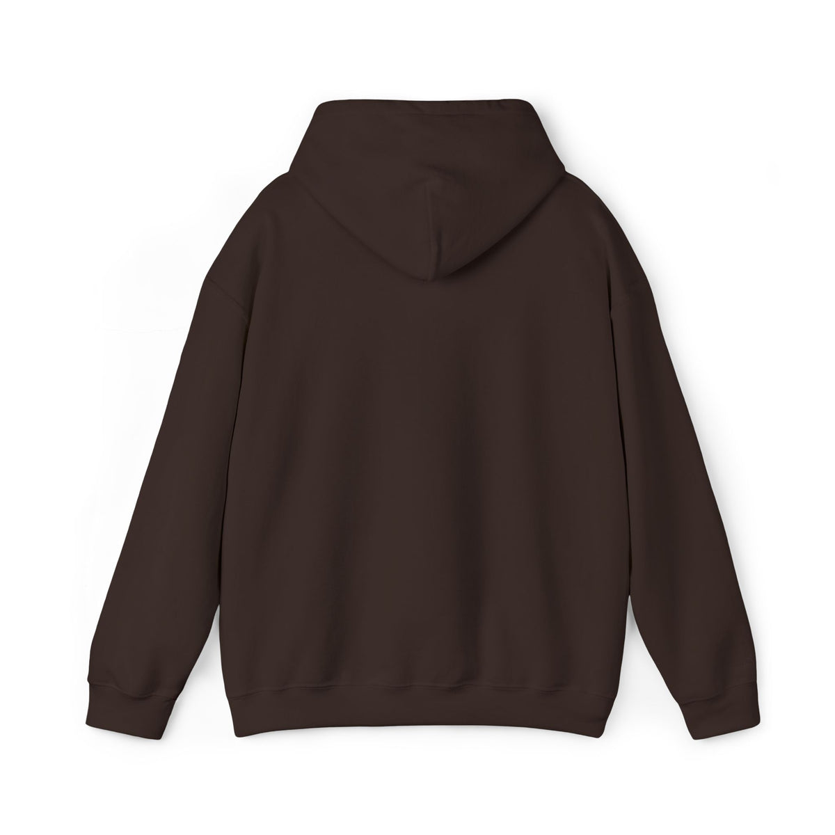 Brown Streetwear Hoodie with Palm