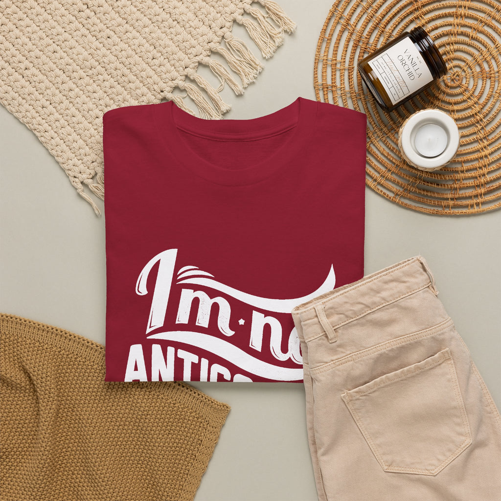 “I’m Not Antisocial, Society Is Anti-Me” T-Shirt – Funny Introvert Graphic Tee