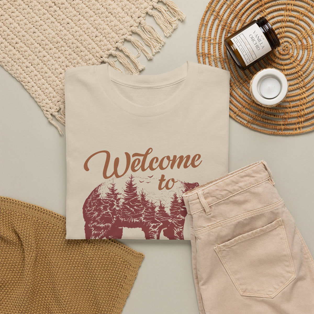 Welcome to California T-Shirt – Vintage California Bear Graphic Tee