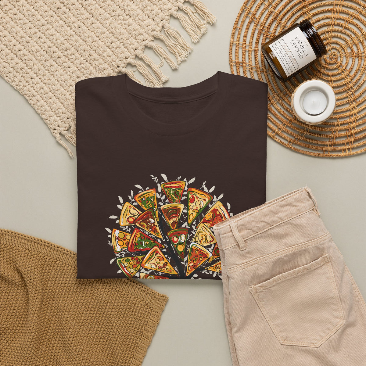 Pizza Tree T-Shirt – Funny Pizza Lover Graphic Tee