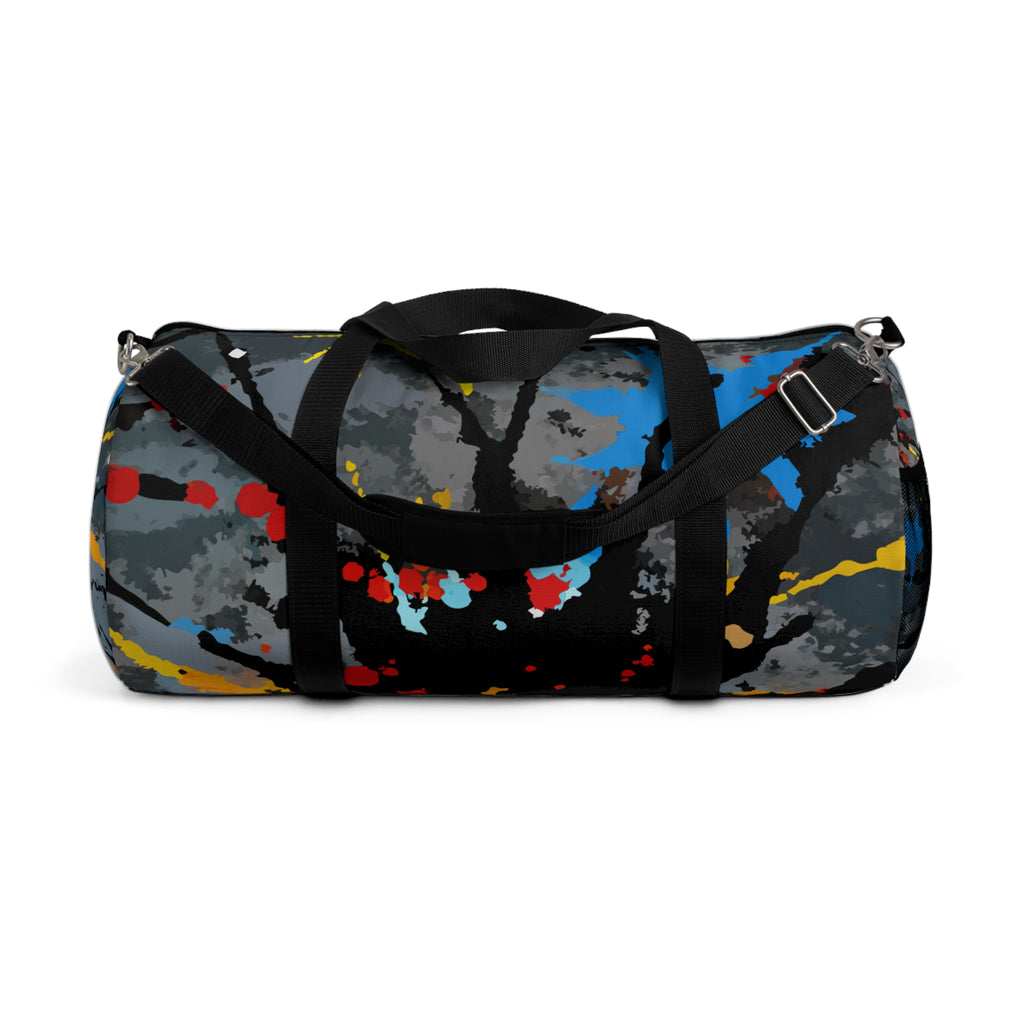 Abstract Paint Splatter Duffel Bag – Urban Art Design