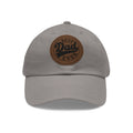 Best Dad Ever Leather Patch Hat – Father’s Day Gift Baseball Cap