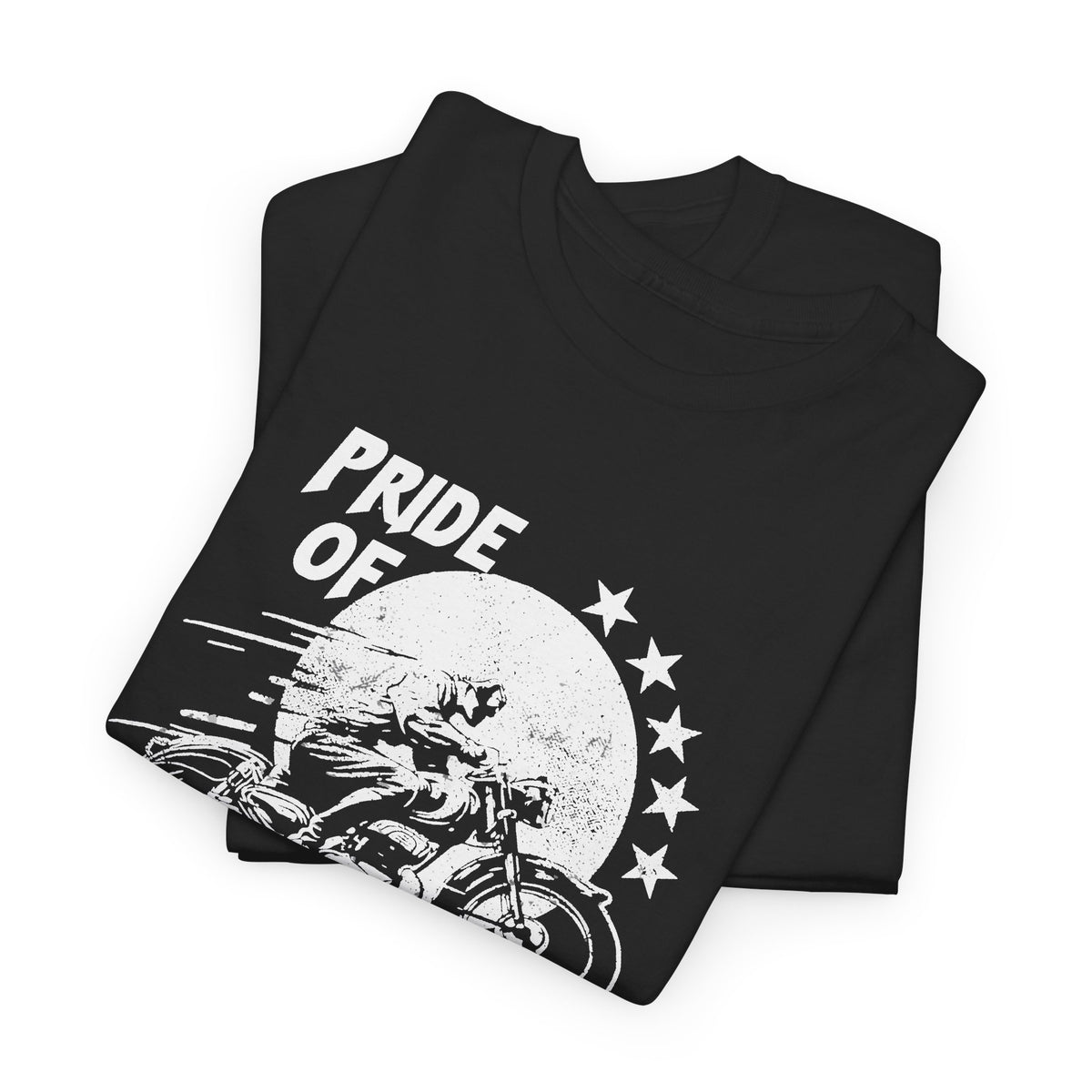 American Biker T-Shirt – Pride of the American Road Vintage Motorcycle Tee