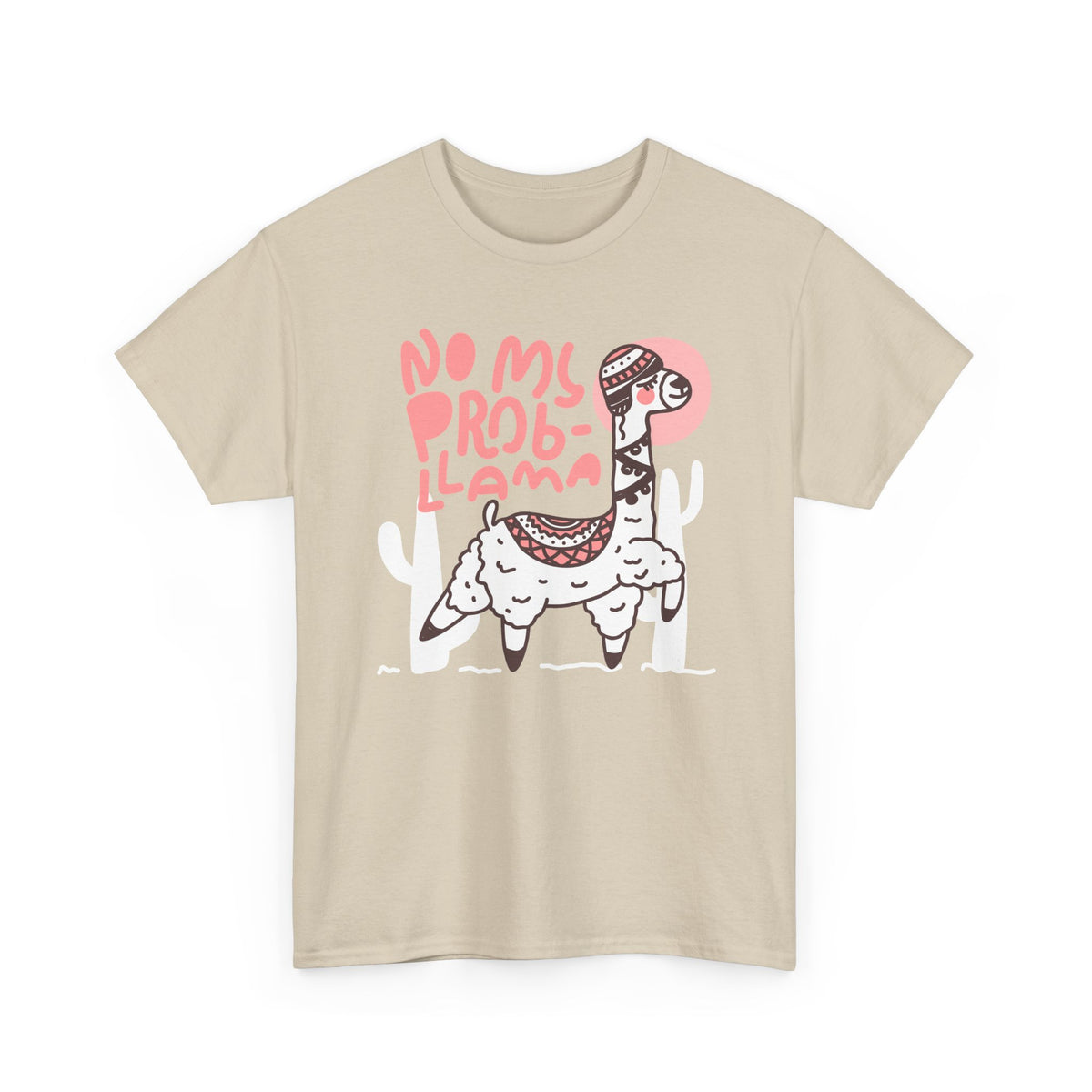 “No Prob Llama” T-Shirt – Funny Llama Graphic Tee