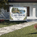 Personalized Lake House Yard Sign – Custom Double-Sided Property Sign YL1