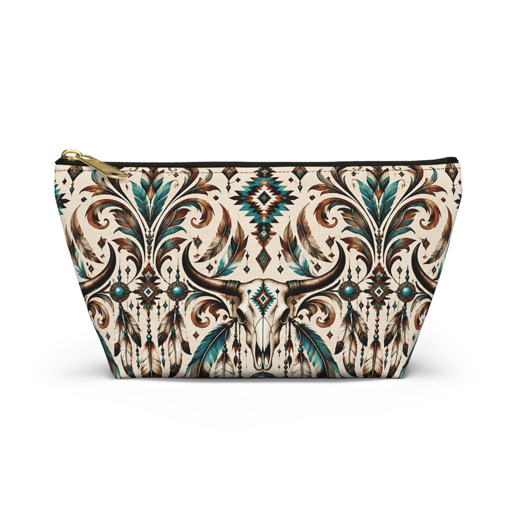 Western Longhorn Pouch – Southwestern Boho Pattern