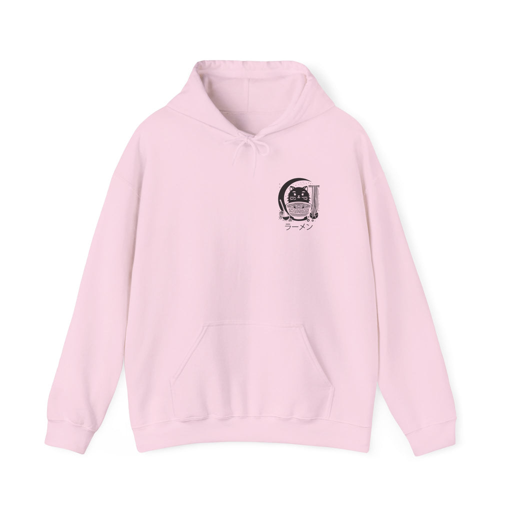 Kawaii Cat Ramen Hoodie | Cute Noodle Bowl Sweatshirt