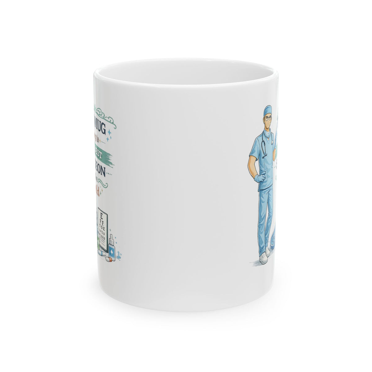 Best Surgeon Mug This Mug Belongs To The Best Surgeon in the World, Doctor Coffee Mug Gift