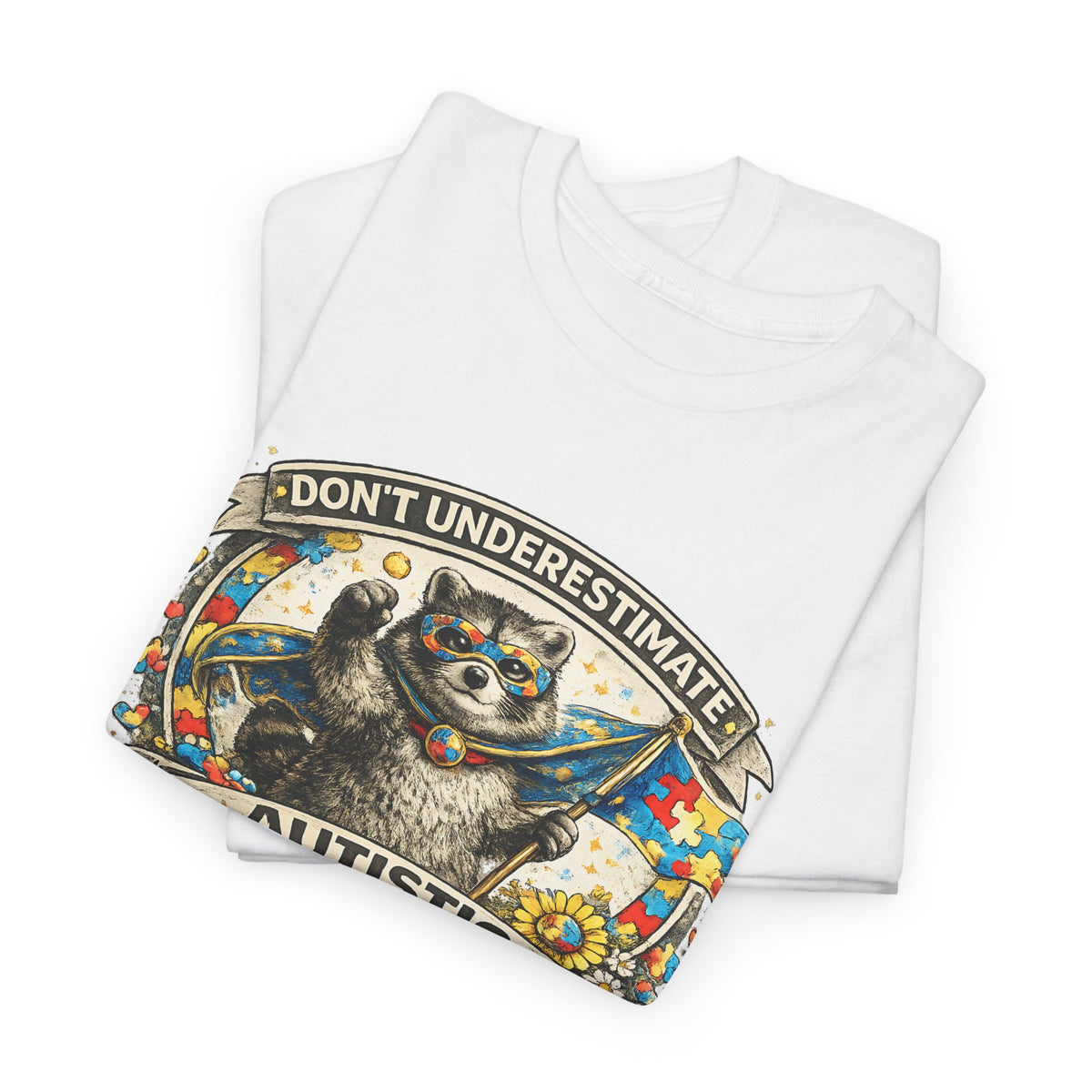 Autism Superpowers T-Shirt – “Don’t Underestimate Autistic” Graphic Tee