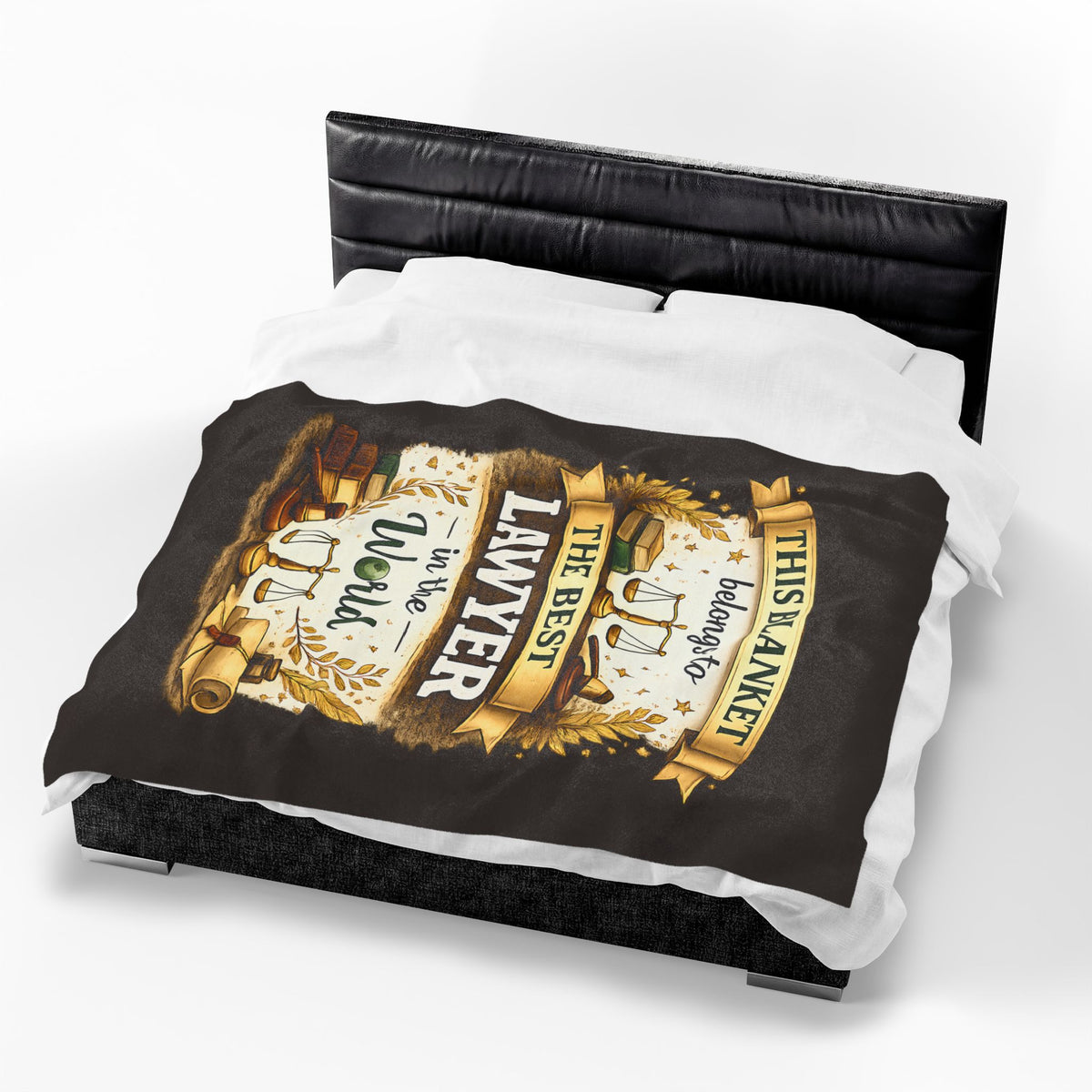 Best Lawyer Blanket Gift This Blanket Belongs to The Best Lawyer in the World  Funny Attorney Throw  Graduation Gift