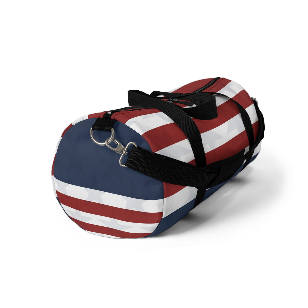 Americana Stripe Duffel Bag – Red White & Navy Design