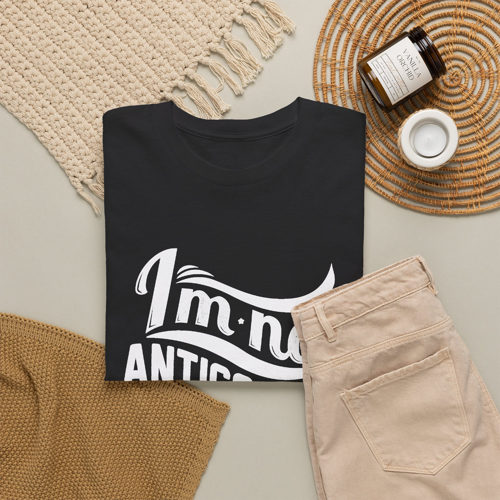“I’m Not Antisocial, Society Is Anti-Me” T-Shirt – Funny Introvert Graphic Tee