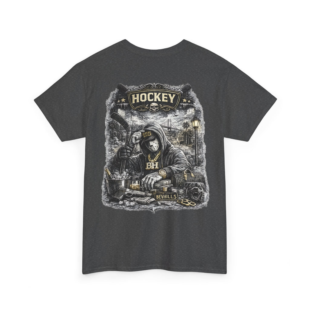 Hockey Streetwear T-Shirt – Urban Oversized Graphic Tee