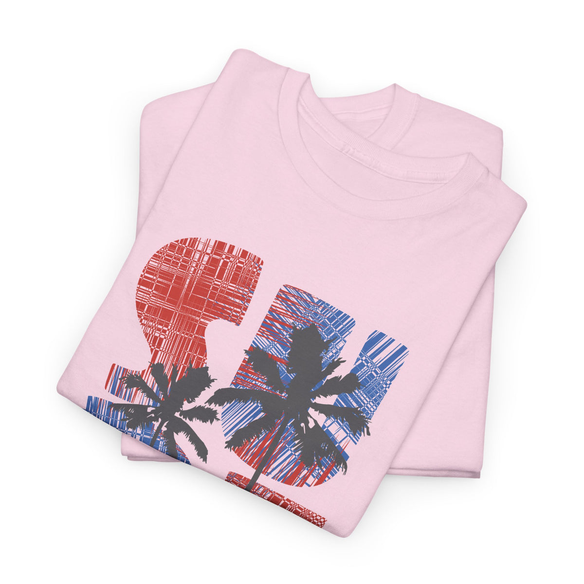 California Surf T-Shirt – Retro Surfboard & Palm Trees Graphic Tee