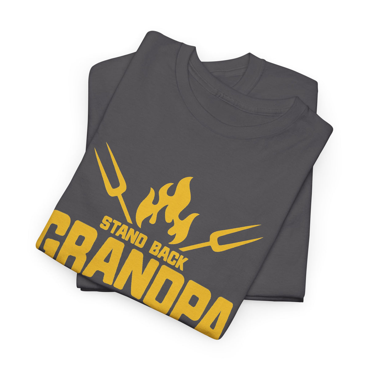 “Grandpa Is Grilling” T-Shirt – Funny BBQ & Grill Graphic Tee