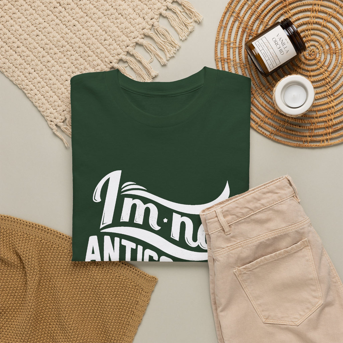“I’m Not Antisocial, Society Is Anti-Me” T-Shirt – Funny Introvert Graphic Tee