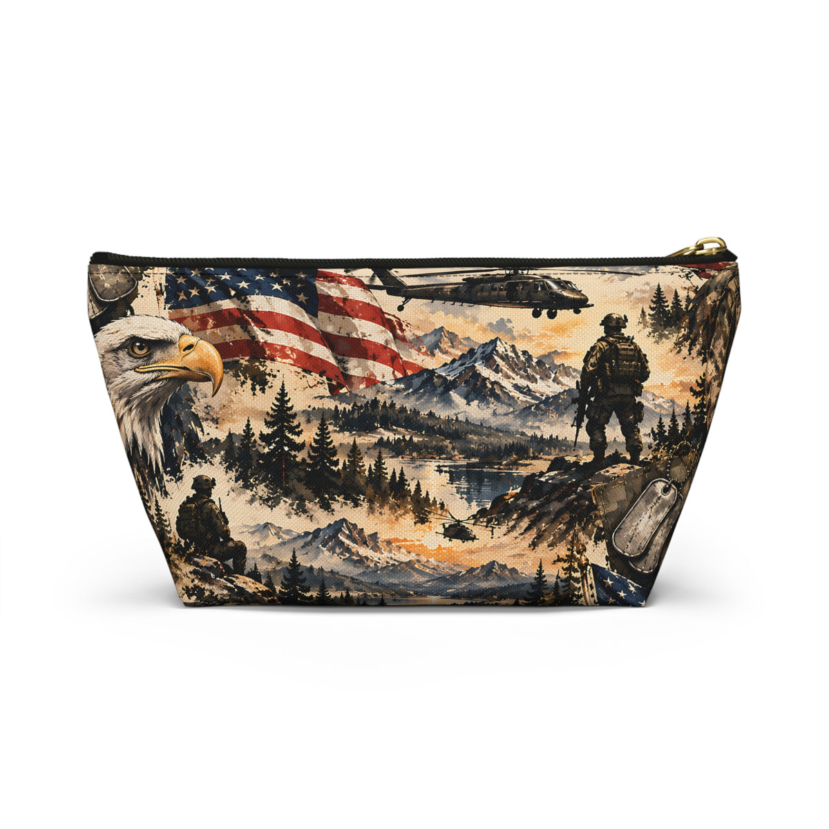 American Heritage Pouch – Eagle & USA Outdoor Print