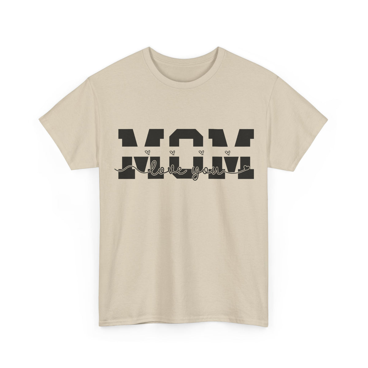 “Mom, I Love You” T-Shirt – Minimalist Mother’s Day Gift Tee