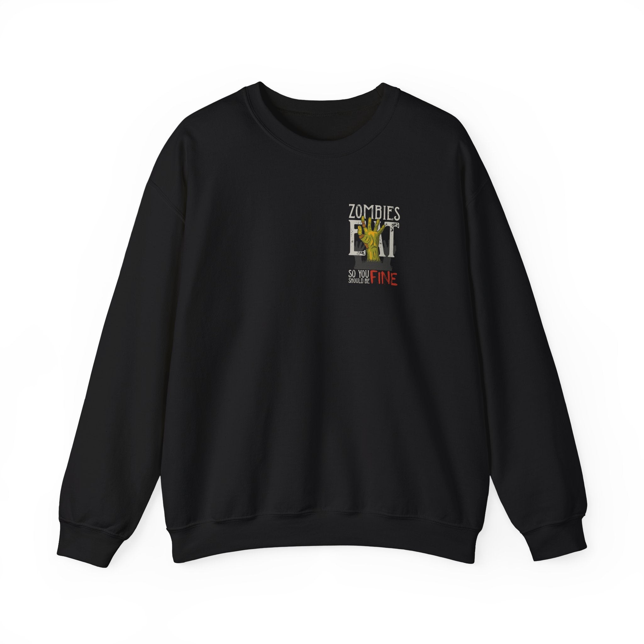 Zombies Eat Crewneck Sweatshirt – Bamerix