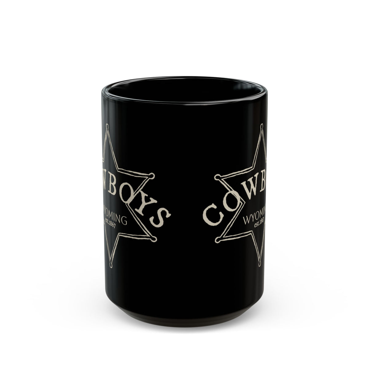 Cowboys Wyoming Mug Western Coffee Cup Vintage Ranch Country Gift for Him
