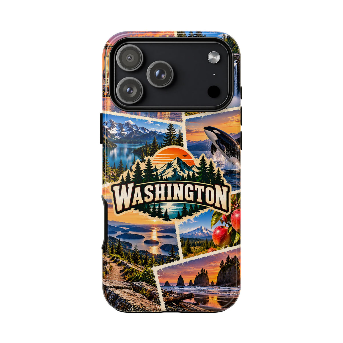 Washington State Tough Phone Case – Pacific Northwest Collage