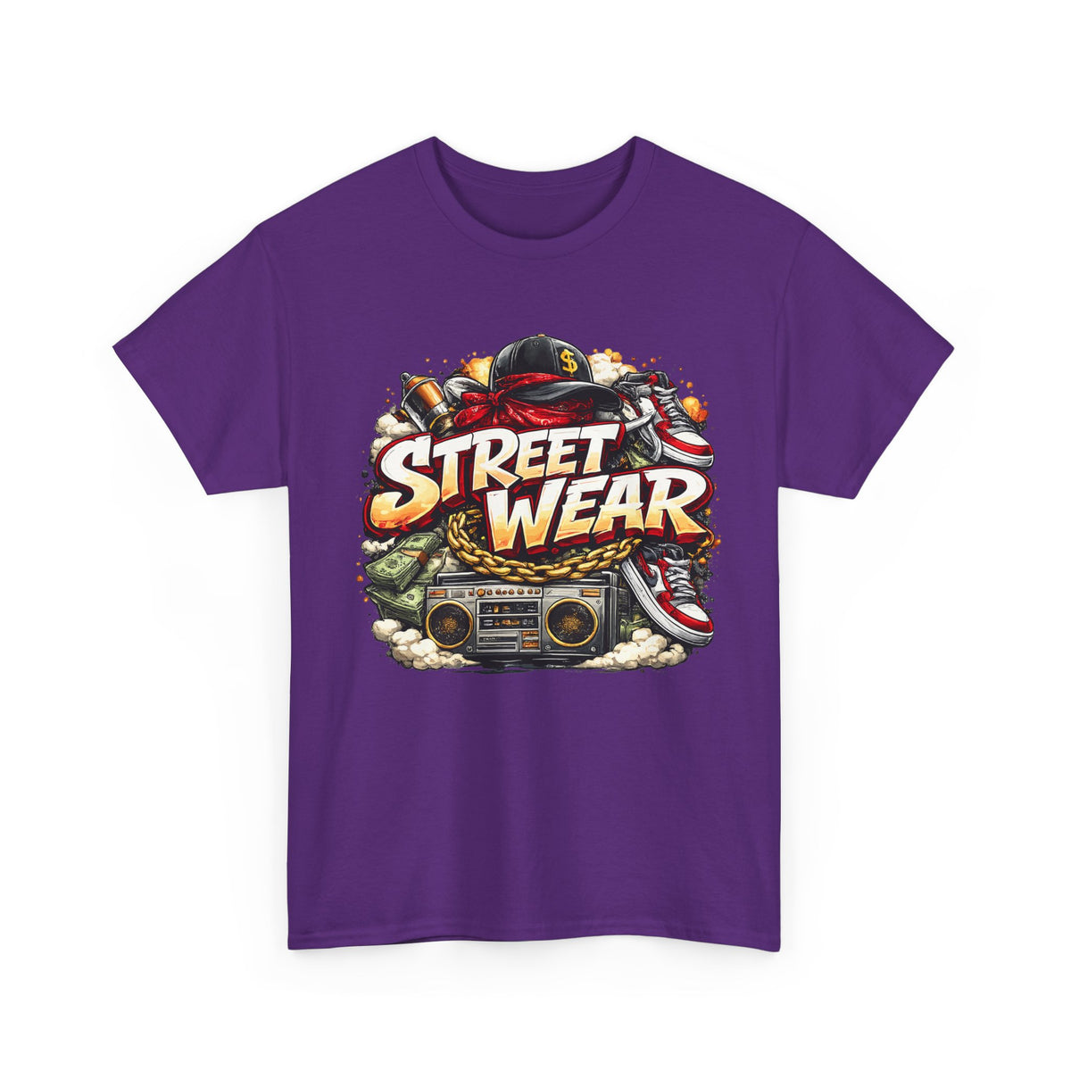 Urban Streetwear T-Shirt – Hip Hop City Graphic Tee