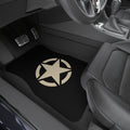 Military Star Car Floor Mats – 4-Piece Set | Bamerix