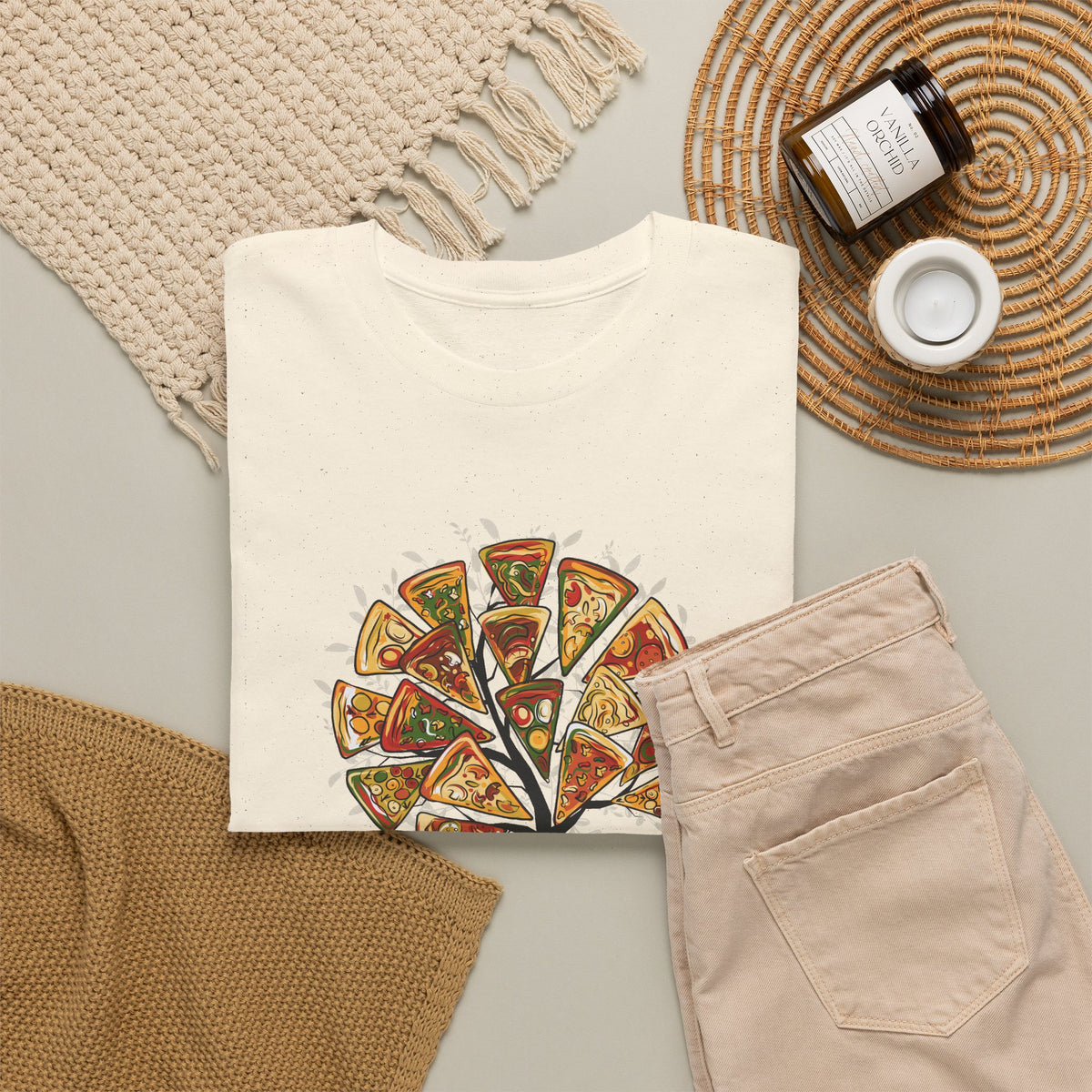 Pizza Tree T-Shirt – Funny Pizza Lover Graphic Tee