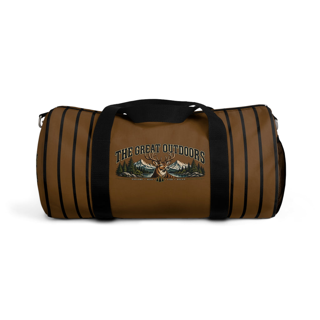 The Great Outdoors Duffel Bag – Deer & Mountain Design
