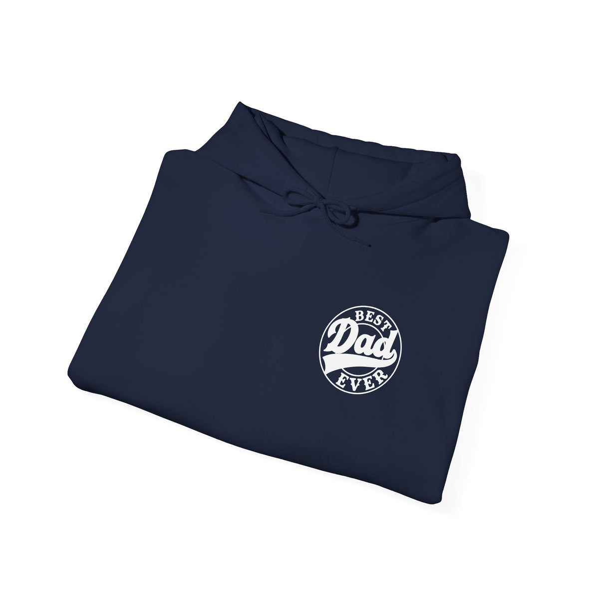 Best Dad Ever Hoodie  Retro Logo Fathers Day Sweatshirt