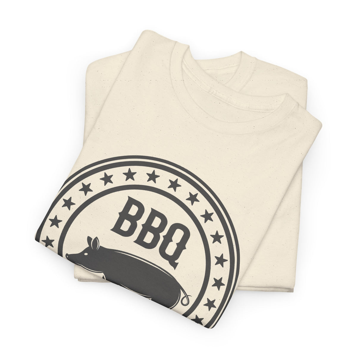 BBQ Pig T-Shirt – Vintage Red Barbecue & Grill Graphic Tee