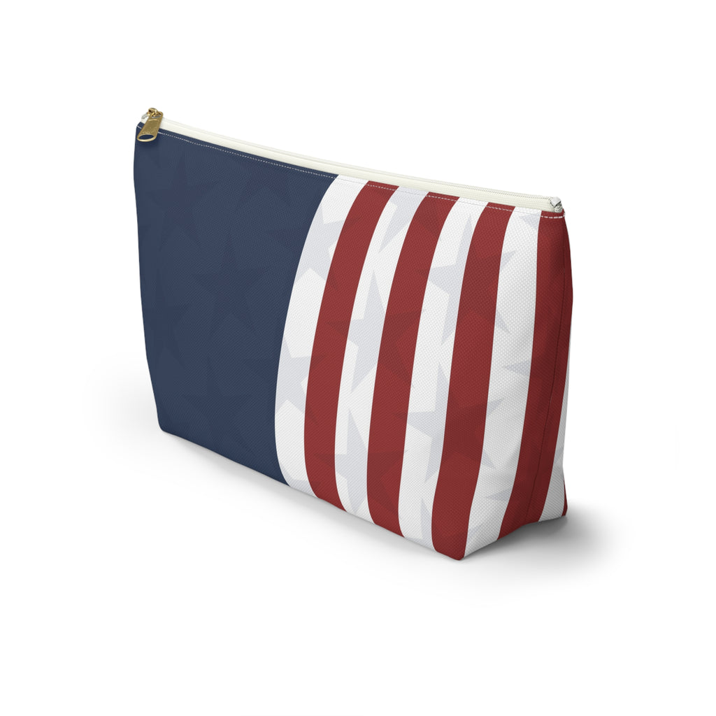 American Flag Pouch – Vintage Stars & Stripes Design