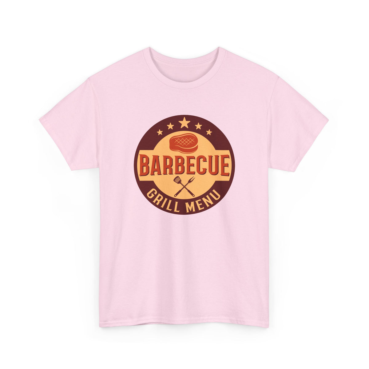 BBQ Grill Menu T-Shirt – Vintage Barbecue Cooking Graphic Tee