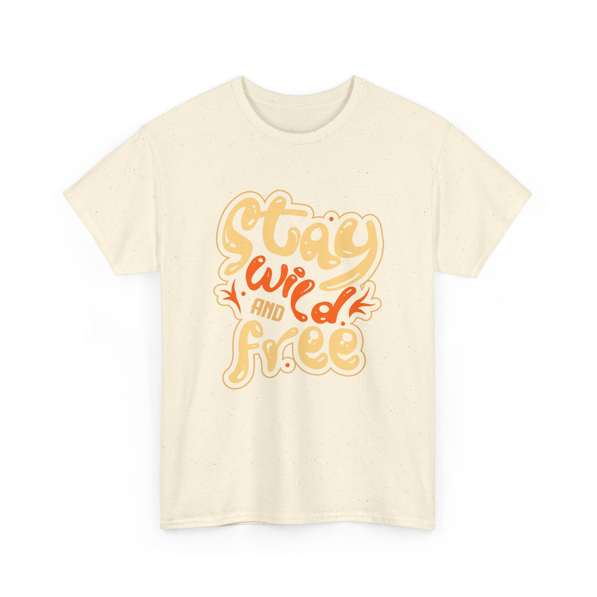 “Stay Wild and Free” T-Shirt – Boho Nature Graphic Tee