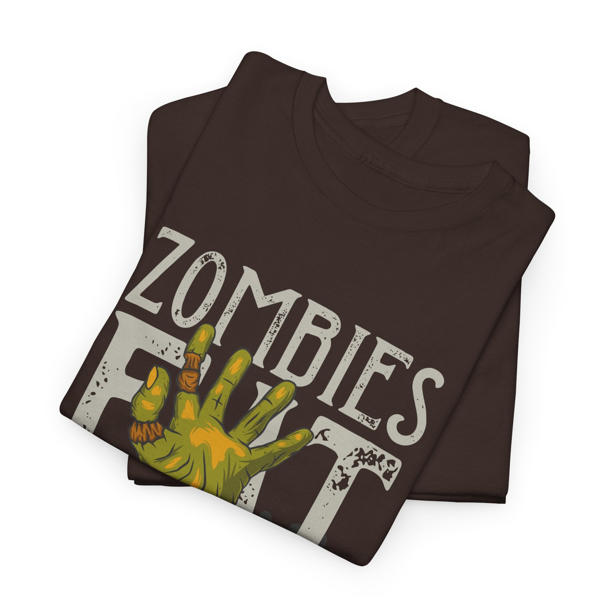 Zombie Eat Graphic Tee — Zombies Eat So You Should Be Fine Halloween T-Shirt – Bamerix