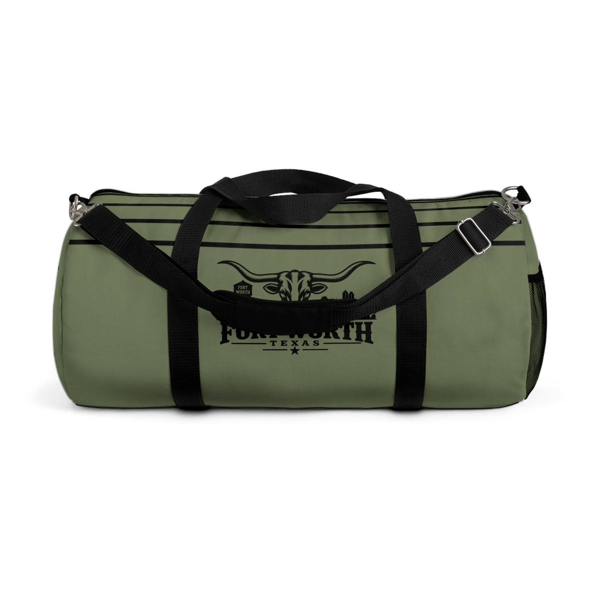 Fort Worth Texas Duffel Bag – Western Longhorn Design