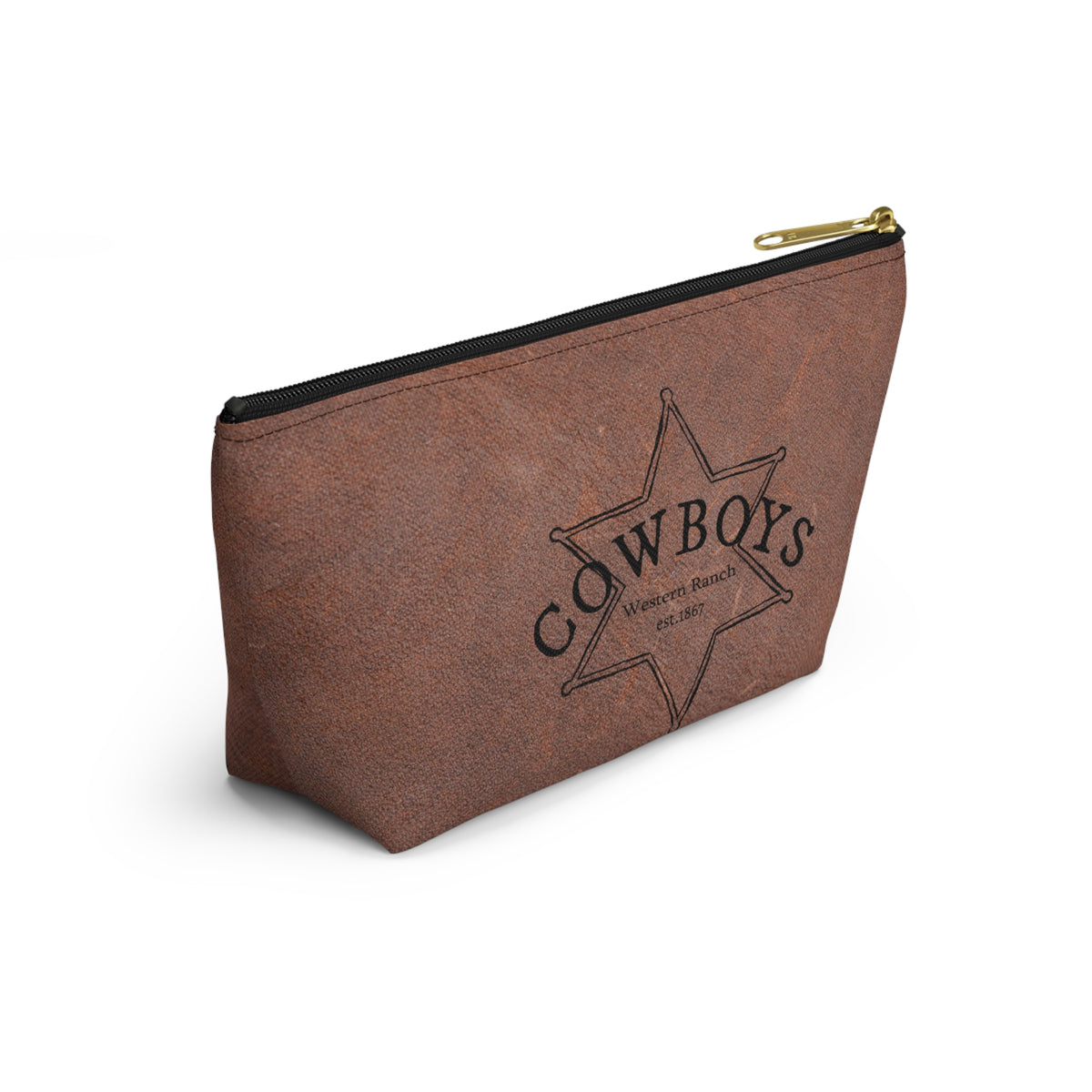 Cowboys Western Ranch Pouch – Rustic Leather Look