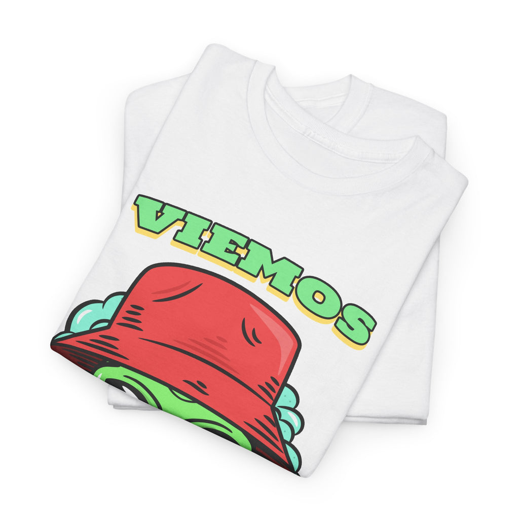 “We Come in Peace” Alien T-Shirt – Retro UFO Graphic Tee
