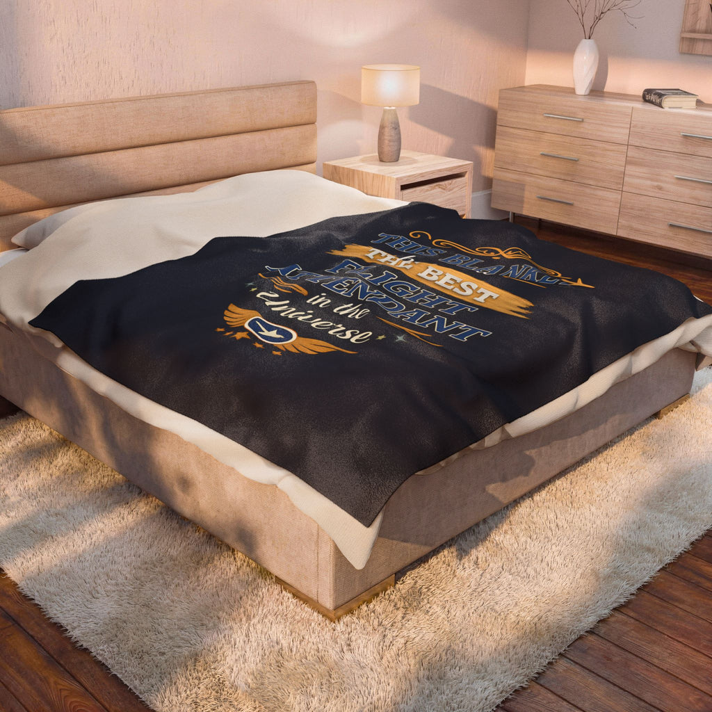 Best Flight Attendant Blanket  Gift for Flight Attendant  Cabin Crew Appreciation Gift  Aviation Throw Blanket