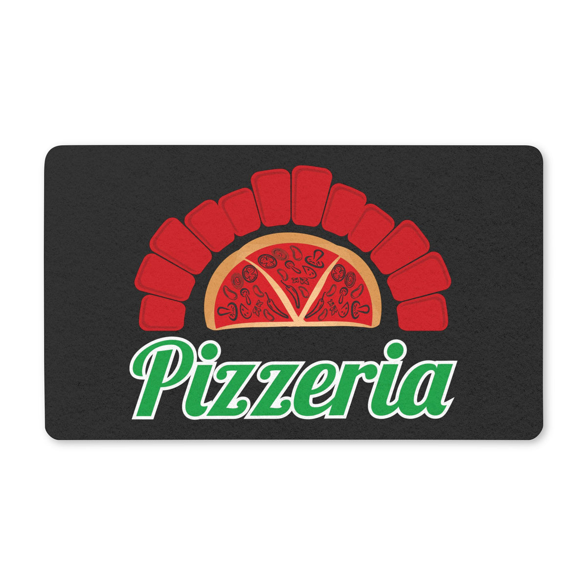 Pizzeria Doormat – Italian Pizza Restaurant Entryway Mat