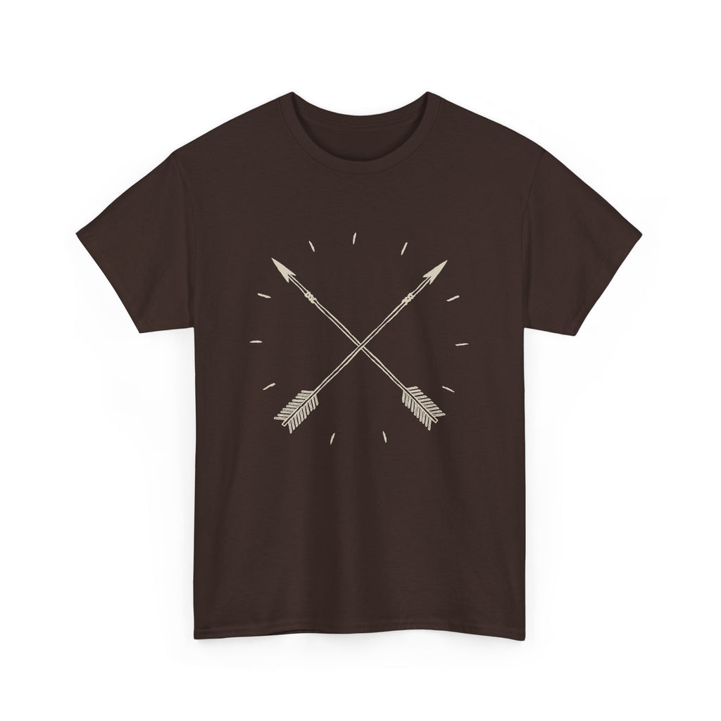 Crossed Arrows T-Shirt – Minimal Boho Outdoor & Adventure Graphic Tee