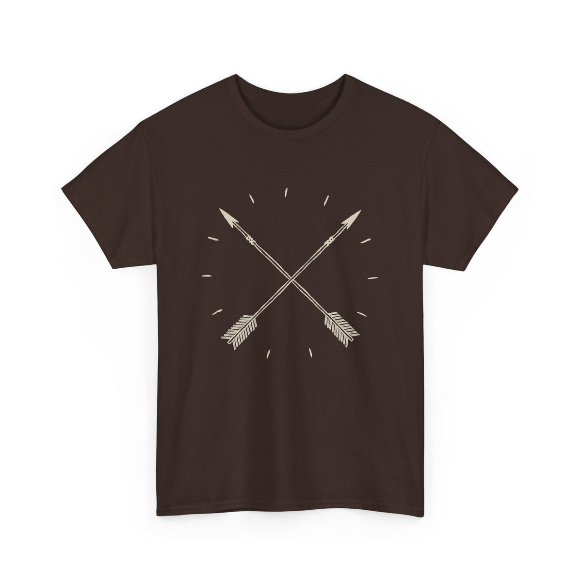 Crossed Arrows T-Shirt – Minimal Boho Outdoor & Adventure Graphic Tee