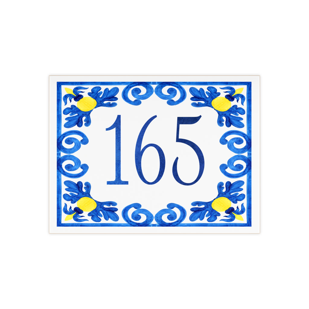 Custom House Number - Personalized House Number - P10